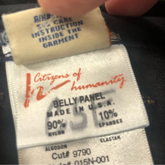 Citizens Of Humanity Maternity Jeans Boot Cut - Picture 8 of 12